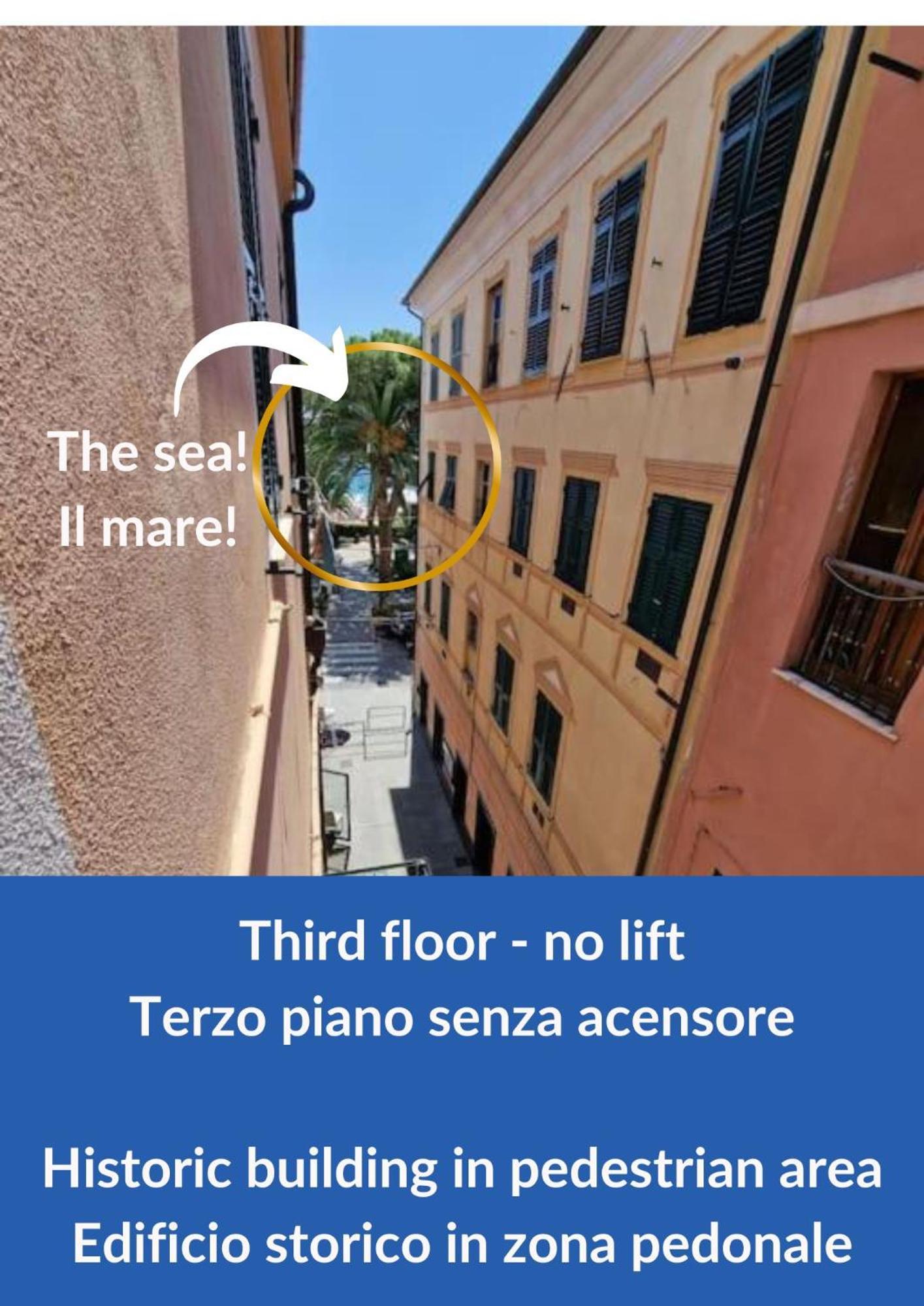 Silver Sands Finale Ligure - Traditional Apartment - 4 Beds & Terrace By The Beach Екстериор снимка